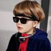 Unisex Children's fashion polarizing sunglasses sunblock mirror baby rice nail sunglasses boys and girls glasses_maomaolike.com