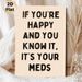 Humorous Quote Painting Poster, Minimalist Bold Typography Poster, Lighthearted Witty Message Ideal For Bedroom, Living Room Or Home Wall Decor_maomaolike.com