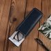 Unisex Large capacity clamshell glasses case PU leather sunglasses case Large compression large size sunglasses case_maomaolike.com