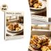 French Crêpes Painting Poster, Warm-toned Cozy Kitchen Food Scene Poster, Delightful Culinary-themed Decor Ideal For Kitchen And Dining Area_maomaolike.com