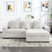 103.5' Modular Sectional Sofa With Ottoman_maomaolike.com