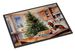 Basset Hound Christmas Cookies Doormat Front Door Mat Indoor Outdoor Rugs For Entryway, Non Slip Washable Low Pile, 24H X 36W_maomaolike.com