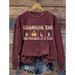 Women's Clothing round neck printed sweatshirts spring and autumn hot selling casual all match long sleeved men's and women's tops_maomaolike.com
