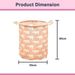 Ready Stock Kitchenut Foldable Storage Basket, Multifunctional Dirty Laundry Hamper Bag For Clothes Snacks Toys Bathroom Bedroom Organizer
_maomaolike.com