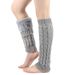 Plus Velvet Wool Socks To Keep Warm, Pile Socks For Women, Leg Warmers, Foot Warmers, Knitted Twisted Leg Warmers_maomaolike.com