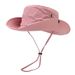 Unisex Quick-drying fisherman hat Outdoor camping trekking hat rope climbing hat Western cowboy hat men large overhang Trekking hat lady_maomaolike.com