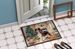 Cavalier Spaniel Christmas Cookies Doormat Front Door Mat Indoor Outdoor Rugs For Entryway, Non Slip Washable Low Pile, 24H X 36W_maomaolike.com