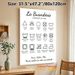 French Laundry Care Guide Painting Poster, Minimalist Black-and-white Line Art Laundry Symbol Poster, Practical Laundry Care Reference Ideal For_maomaolike.com
