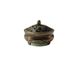 Mini Dragon And Phoenix Sandalwood Coil Three-Legged Offering Copper Alloy Household Antique-Style Incense Burner_maomaolike.com