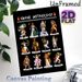 Greek Mythology Deities Painting Poster, Vivid Detailed Illustrated Gods & Goddesses Poster, Informative Mythological Decor Ideal For Study Rooms_maomaolike.com
