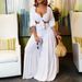 Women's Clothing women's summer fashion casual street suit pleated sexy solid color foreign trade two piece suit_maomaolike.com