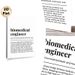 Biomedical Engineer Definition Painting Poster, Minimalist Typographic Text Poster, Professional Career-themed Decor Suitable For Office, Home_maomaolike.com