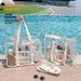 Beach New Transparent Swimming PVC Waterproof Clothing Storage Handheld Travel Large Capacity Makeup Toiletry Bag_maomaolike.com