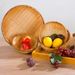 Woven Round For Steamed Buns, Large Colander, Sieve, Washing Bamboo Products, Vegetable Draining, Kitchen Storage_maomaolike.com