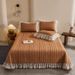 A-Class Wrinkled Yarn Tatami Sheet Princess Style Thickened Quilted Bed Cover Three-Piece Set 2025 New Model All-Season Universal_maomaolike.com