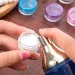100pcs 3g/5g Round Mini Empty Plastic Cosmetic Makeup Jar Pots Transparent Sample Bottles Eyeshadow Cream Lip Balm Container_maomaolike.com