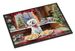 Maltese Christmas Cookies Doormat Front Door Mat Indoor Outdoor Rugs For Entryway, Non Slip Washable Low Pile, 24H X 36W_maomaolike.com