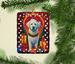 Kuvasz Holiday Christmas Porcelain Ornament Christmas Tree Hanging Decorations For Home Christmas Holiday, Rectangle, Gift, Multicolor_maomaolike.com