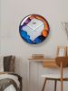Yipula 7064 Creative Nordic For Living Room Home Use Fashionable Modern Silent Personalized Simple Wall Clock_maomaolike.com