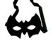 Unisex Halloween Zorro Mask Eye Mask Cat Eye Mask Batman Prop Performance Ball Mask Role-playing_maomaolike.com