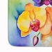 Orchids In Watercolor Memory Foam Kitchen Mat Machine Washable Anti-Fatigue Mat Cushion Comfort Bath Mat Or Kitchen Rug_maomaolike.com