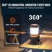 LED Camping Lantern Rechargeable Portable 1000LM For Outdoor Adventure_maomaolike.com
