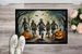 Zombies Spooky Halloween Doormat Front Door Mat Indoor Outdoor Rugs For Entryway, Non Slip Washable Low Pile, 24H X 36W_maomaolike.com