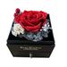 Eternal Rose real flower drawer necklace ring gift box Mother's Day Valentine's Day gift dried flower eternal flower jewelry box_maomaolike.com