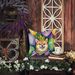 Shiba Inu King Of Mardi Gras Throw Pillow Machine Washable, Indoor Outdoor Decorative Pillow For Couch, Bed Or Patio, 18Hx18W_maomaolike.com