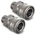 Stainless Steel Pressure Washer Quick Connect Fittings Set Of 2 | Male_maomaolike.com