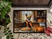 Chihuahua Fall Kitchen Pumpkins Doormat Front Door Mat Indoor Outdoor Rugs For Entryway, Non Slip Washable Low Pile, 24H X 36W_maomaolike.com