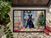 Kerry Blue Terrier Christmas Cookies Doormat Front Door Mat Indoor Outdoor Rugs For Entryway, Non Slip Washable Low Pile, 24H X 36W_maomaolike.com