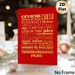Peruvian Cuisine Painting Poster, Luxe Red & Gold Typographic Poster, Features Classic Peruvian Dish Names, Ideal For Restaurant And Kitchen Decor_maomaolike.com