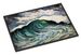 Big Blue Wave Doormat Front Door Mat Indoor Outdoor Rugs For Entryway, Non Slip Washable Low Pile, 24H X 36W_maomaolike.com