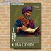 Ibn Khaldun Themed Painting Poster, Stylized Polygonal Portrait Poster, Informative Historical Scholar Print Ideal For Study Rooms, Libraries_maomaolike.com