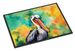 Hippie Animal Pelican Doormat Front Door Mat Indoor Outdoor Rugs For Entryway, Non Slip Washable Low Pile, 24H X 36W_maomaolike.com