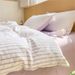 Wholesale INS Girl Heart Korean Skin-Friendly Bubble Wrinkled Yarn Four-Piece Princess Style Washed Cotton 4-Piece Set_maomaolike.com