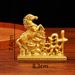 New Style Get Rich Quickly Gold Plated Ornament Horse Treading Yuanbao Dragon And Phoenix Auspicious Crafts Home Office Opening Gi_maomaolike.com