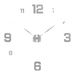 Luminous Diy Wall Clock Personalized Household Punch-free Decorative Wall Sticker Clock Acrylic Clock Simple Digital Wall Clock_maomaolike.com