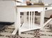 Corner Desk With Storage Shelves,Fan-shaped Side Table,for Home ,Office, Small Space, White And Wood_maomaolike.com