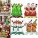 8 Christmas Aluminum Foil Balloons, Santa Claus Snowman Gingerbread Man Tree Polyester Film Balloons, Three-dimensional Christmas Balloon Decorations For Christmas New Year Party Decoration Supplies_maomaolike.com