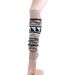 Women's mid-length knitted boots with color matching leg sets_maomaolike.com