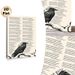 The Raven By Edgar Allan Poe Painting Poster, Vintage Monochrome Raven & Full Poem Text Poster, Classic Gothic Literary Decor For Home Study, Living_maomaolike.com