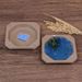 Rice Husk Disposable Ashtray Light Luxury High-end Office Home Use No-wash Anti-fly Ash Safe Biodegradable Simple_maomaolike.com