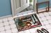 Siberian Husky Cozy Christmas Doormat Front Door Mat Indoor Outdoor Rugs For Entryway, Non Slip Washable Low Pile, 24H X 36W_maomaolike.com