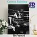 Boxing Motivational Painting Poster, Monochrome Gritty Boxer Resting In Ring Poster, Inspiring Focus, Discipline, Consistency Quotes Ideal For Gym_maomaolike.com