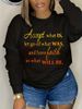 Women's Clothing autumn and winter new women's print long sleeved round neck casual loose sweater_maomaolike.com