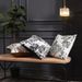 Home Garden Jacquard Ink Small Cattail Tree Pillow Cover Sofa Living Room Bedroom Pillow_maomaolike.com
