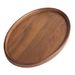 Walnut Color Round Commercial Household Hotel Tea Cake Snacks Dessert Dried Fruit Bamboo Wooden Tray_maomaolike.com