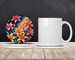 Colorful Lilies Large Sandstone Coasters Pack Of 4 Absorbent Round Coasters Decor Gifts For Men Or Women, 4 In, Multicolor_maomaolike.com